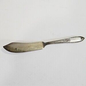 Antique WM Rogers Silver Plate A1 IS Victory Pattern 1927 Butter Spreader Knife
